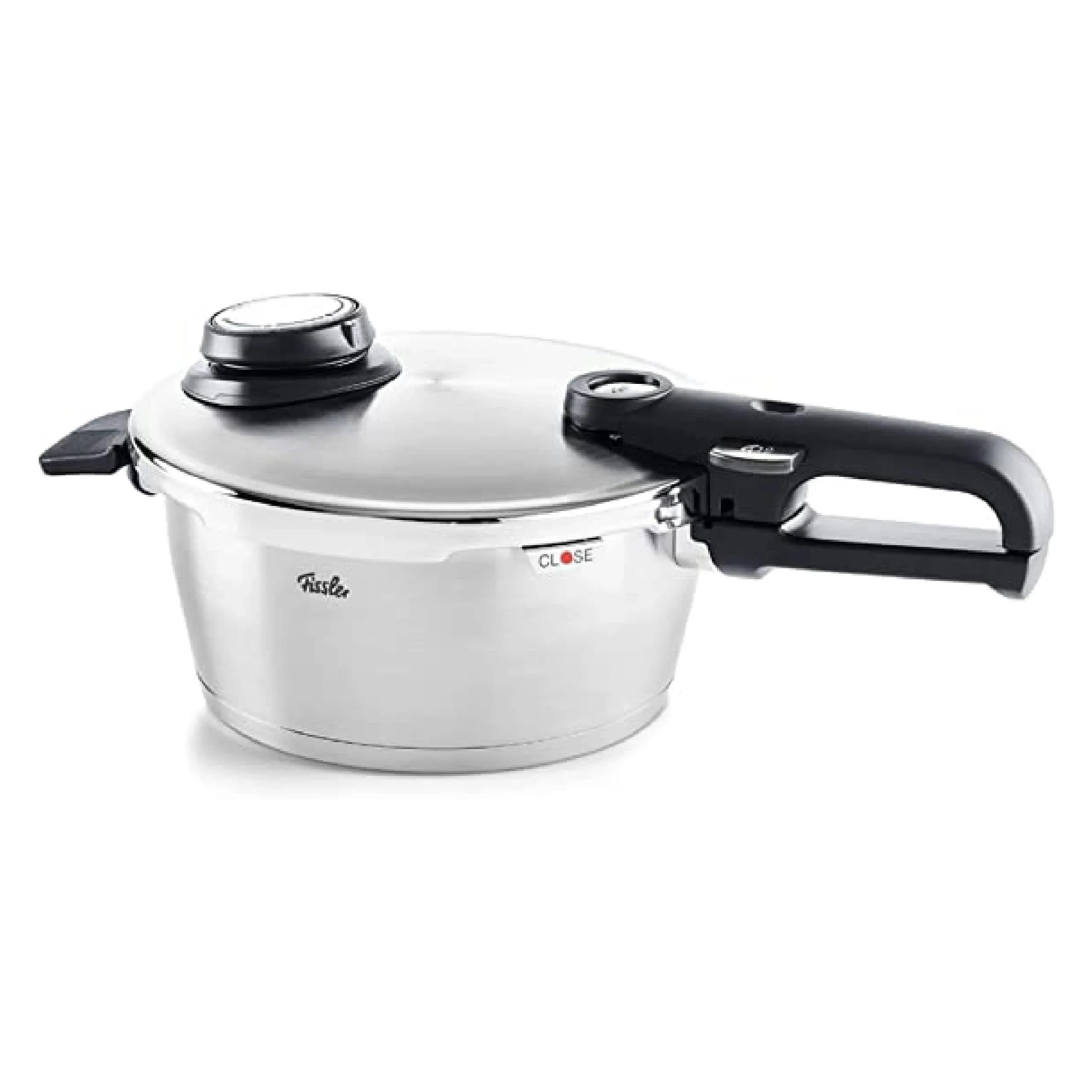 Fissler Vitavit Premium Pressure Cooker with Steamer Insert, 3.7 Quart