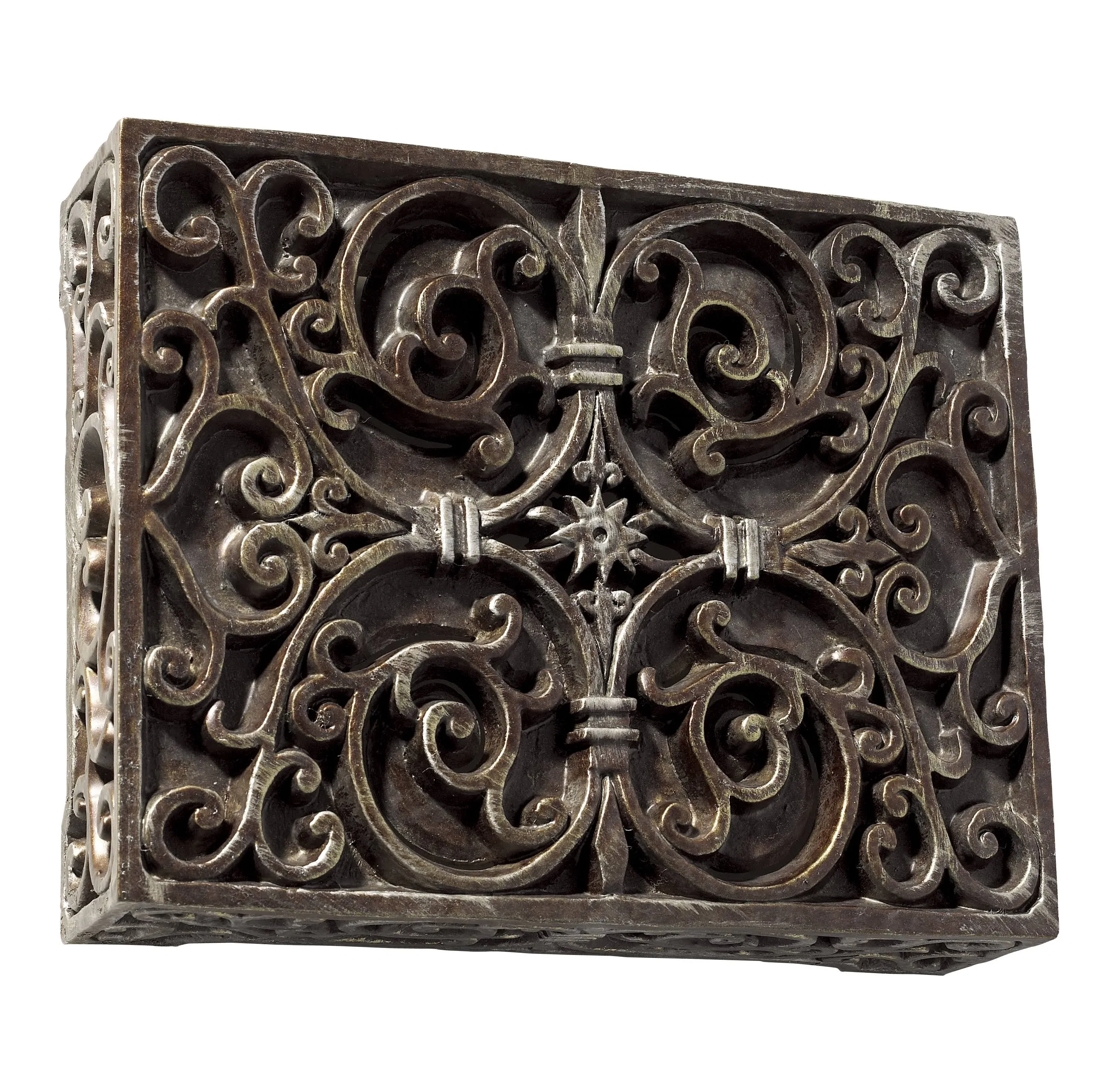 Craftmade Carved Box Chime - Renaissance Crackle - CAB-RC