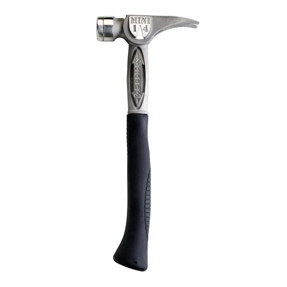 Stiletto TBM14RMC TiBone Mini-14 ounce Replaceable Milled Face Hammer