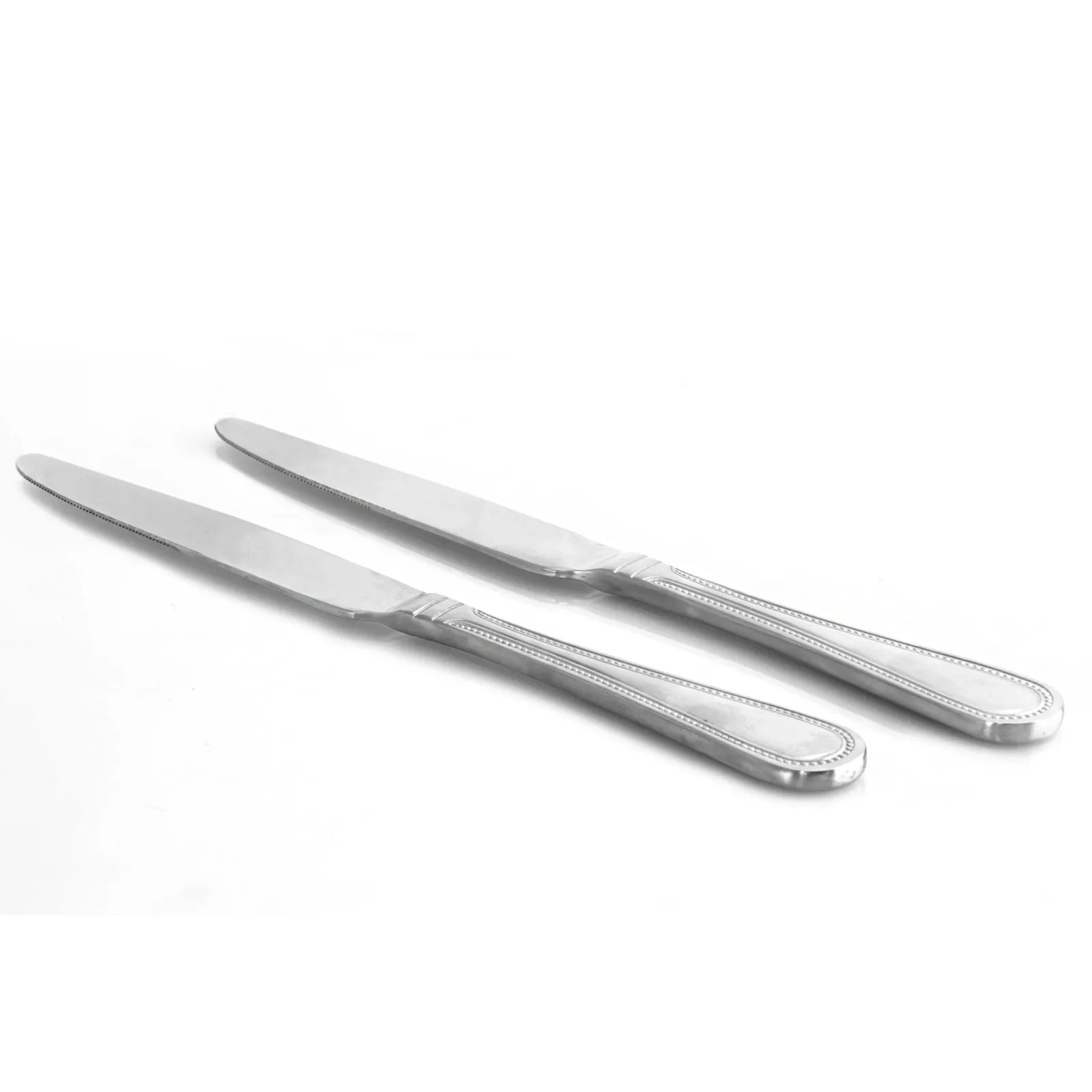 Gibson Home Graylyn 2 Piece Stainless Steel Dinner Knives - Silver