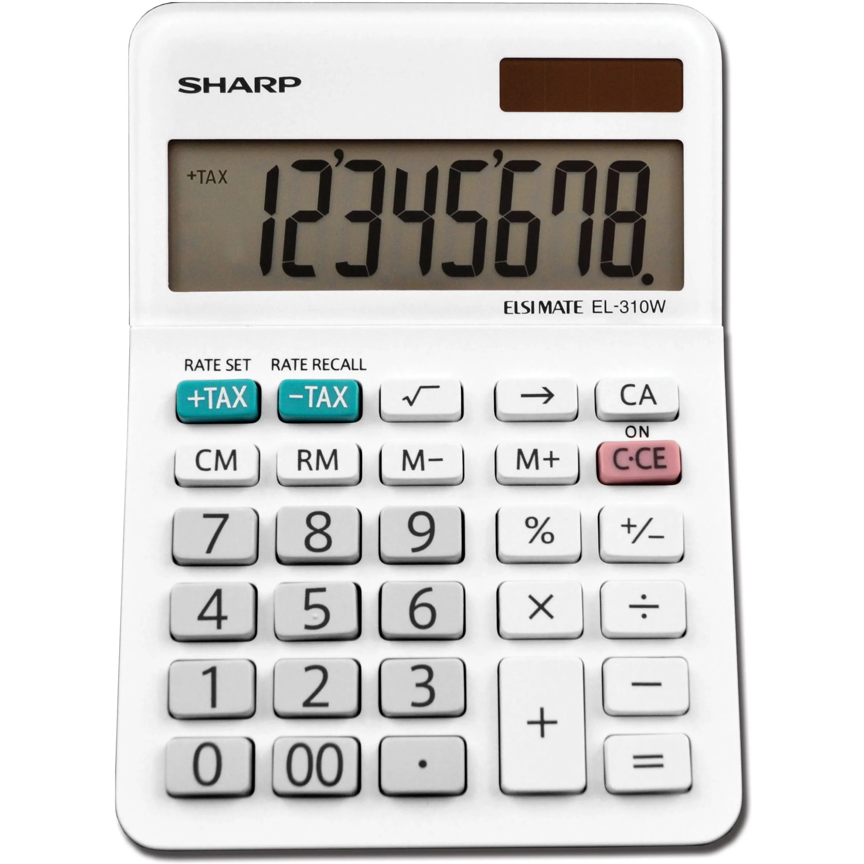 Sharp EL-310WB 8 Digit Professional Mini-Desktop Calculator