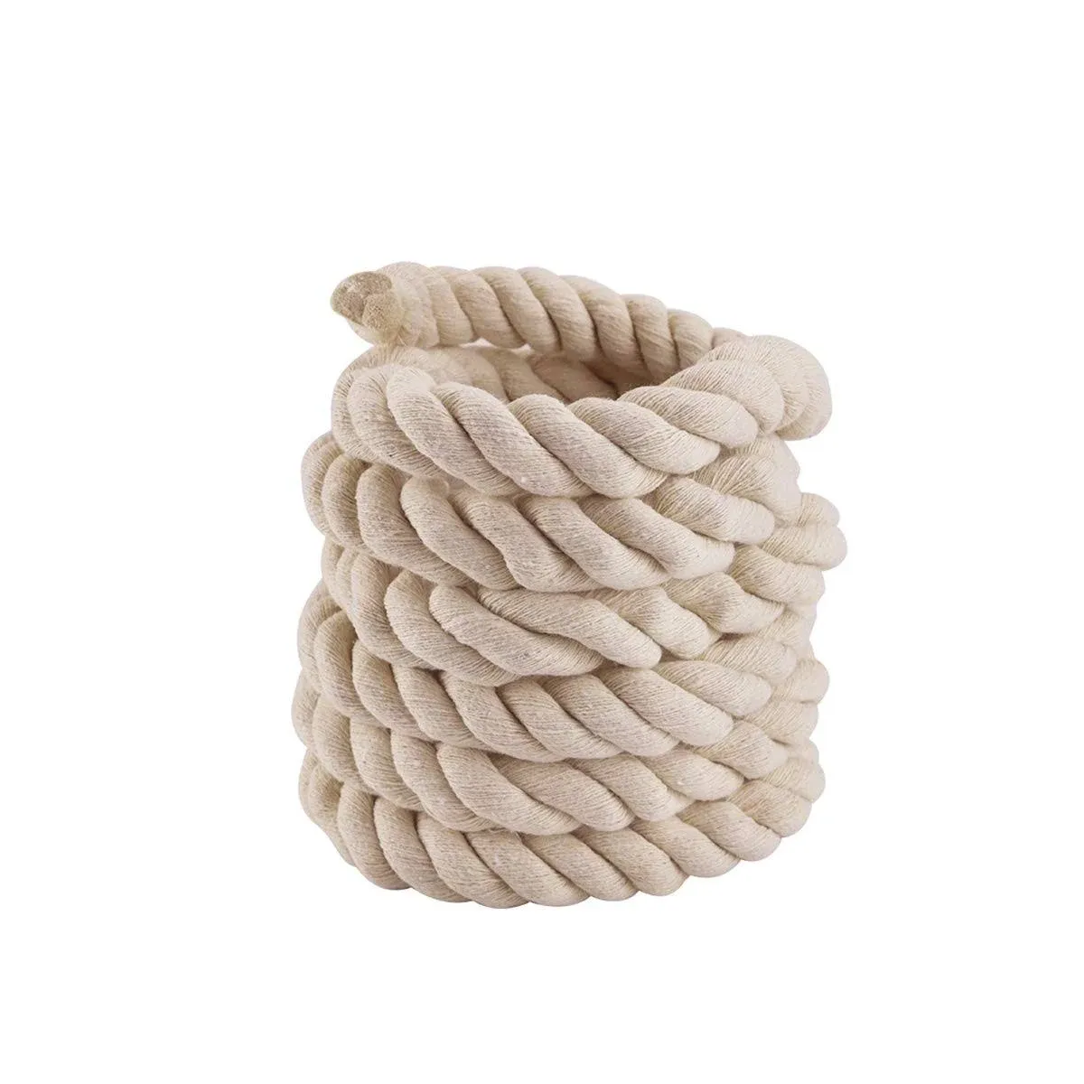 Faxco 10ft Natural Twisted Cotton Rope