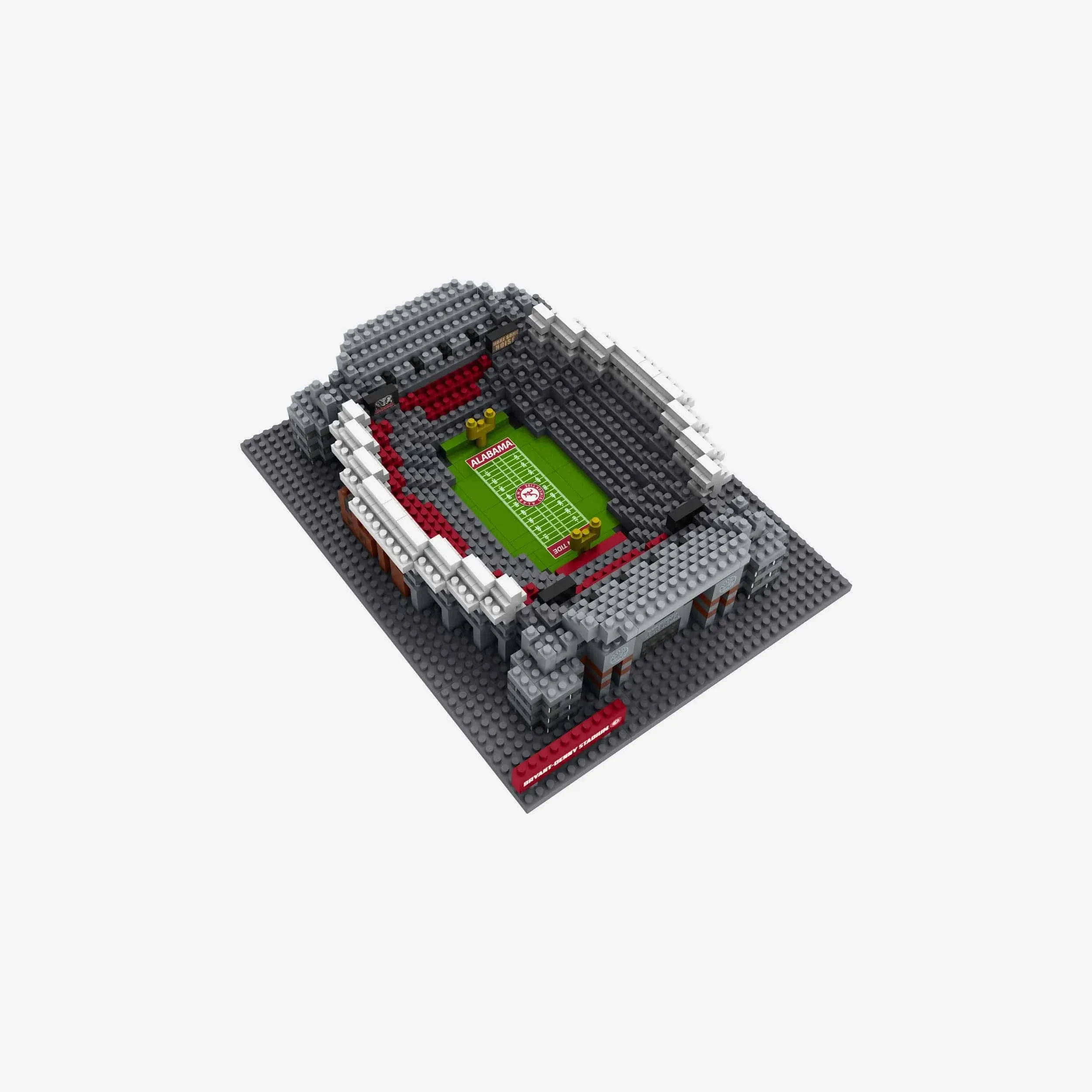 FOCO NCAA Unisex-Adult NCAA College Team Construction Blocks 3D Mini BRXLZ Stadium