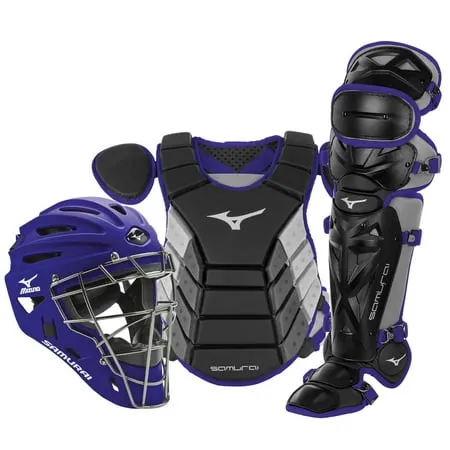 Mizuno Youth Samurai Baseball Boxed Catcher's Gear Set