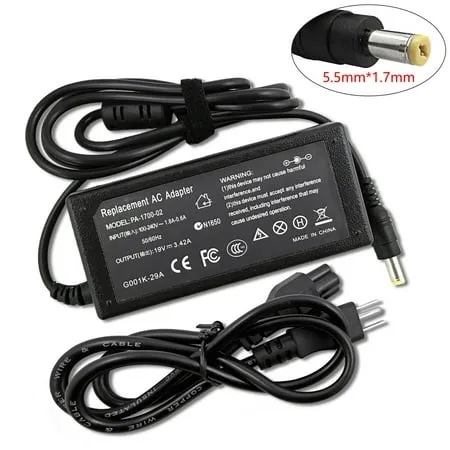 65W AC Power Adapter Charger for Acer Aspire V5 V3 E1 Series Laptop Supply Cord