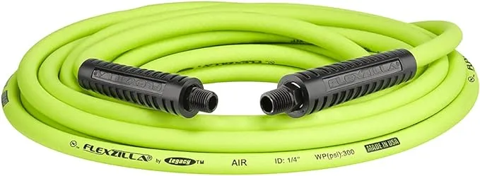 HOSE AIR Flexzilla 1/4"x25\' Yellow Green