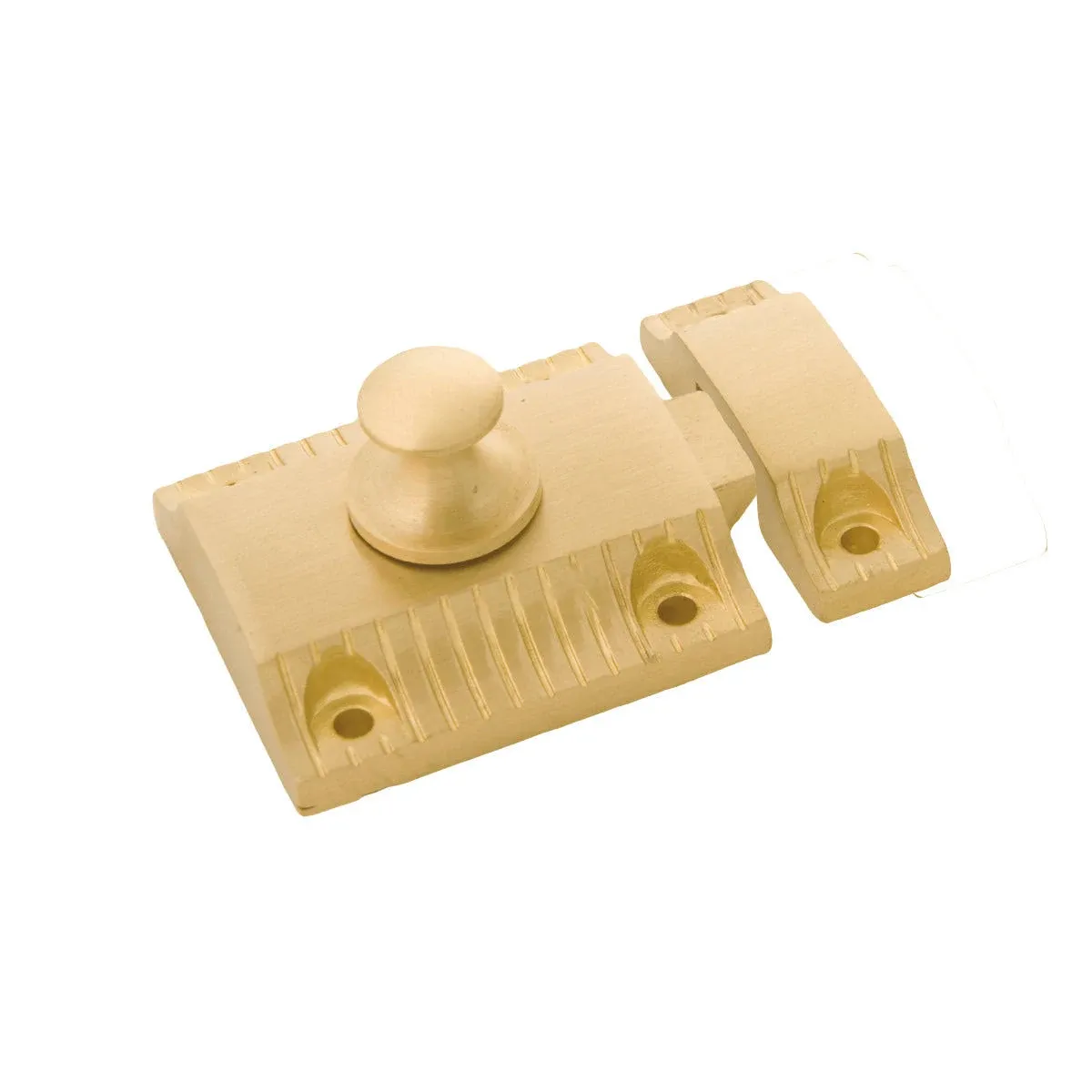 Belwith-Keeler B056714-04 Vintage 1900 Latch 2-7/16" x 1-9/16", Satin Brass