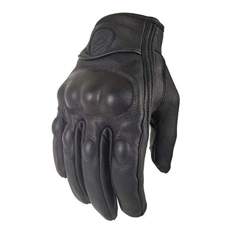 Martian Motocross Motorcycle Goat Leather Gloves BMX MX Bike Bicycle Cycling Hard ...