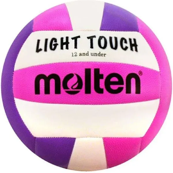 Molten Light Touch Volleyball (Purple & Pink)