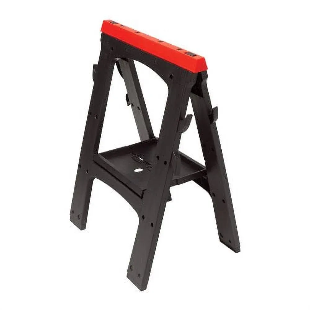 Performance Tool W54009 Heavy Duty Plastic Sawhorse Set (450 lb capacity, 900 lbs Total)