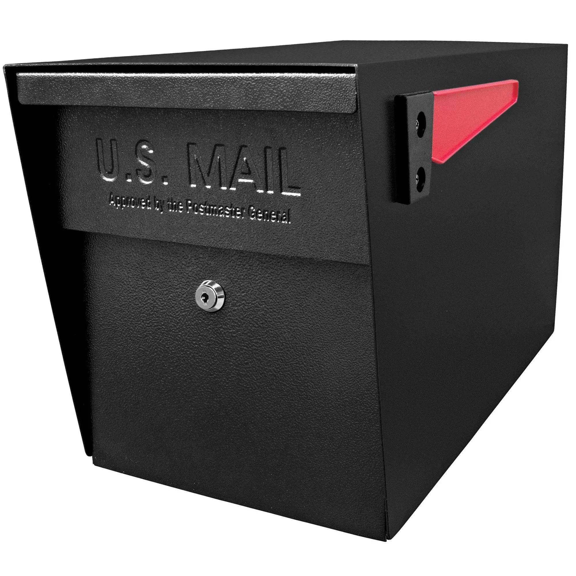 Mail Boss Locking Security Mailbox Black