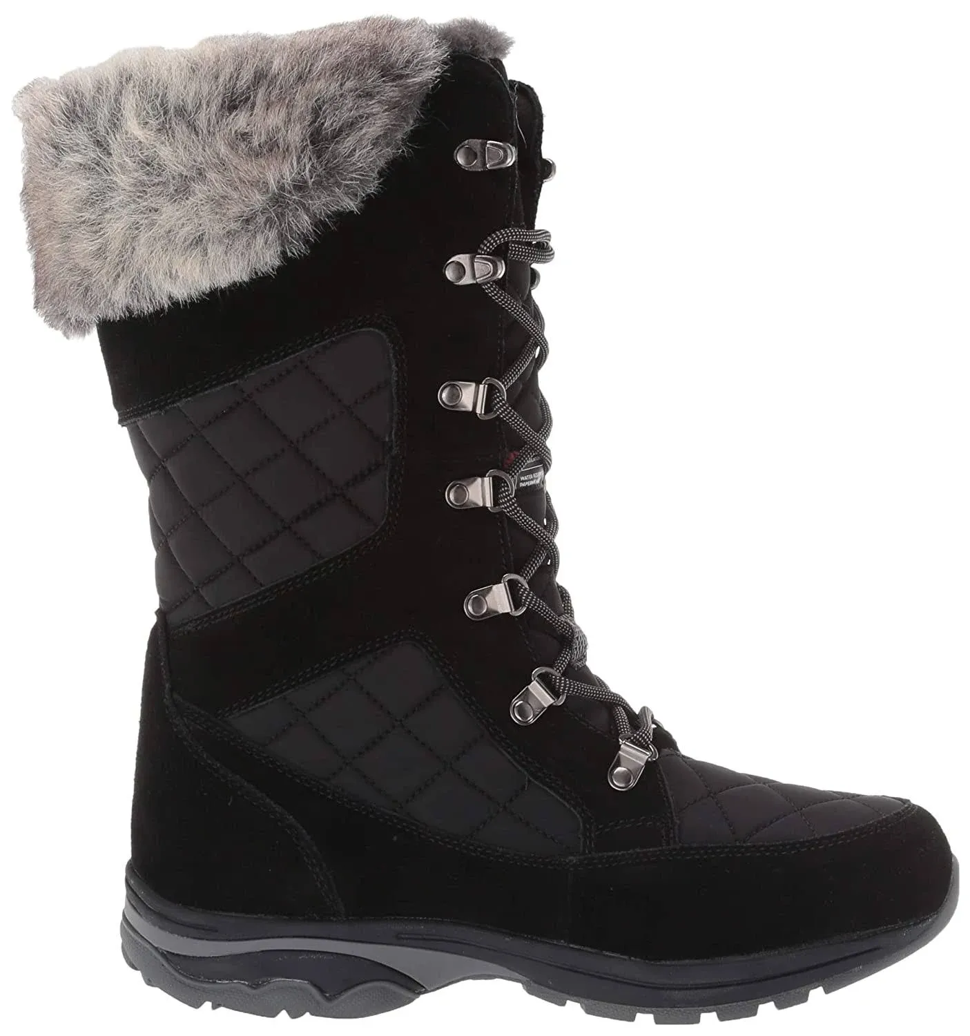 Propét Women&#039;s Peri Water Resistant Cold Weather Boots Black Size 9W