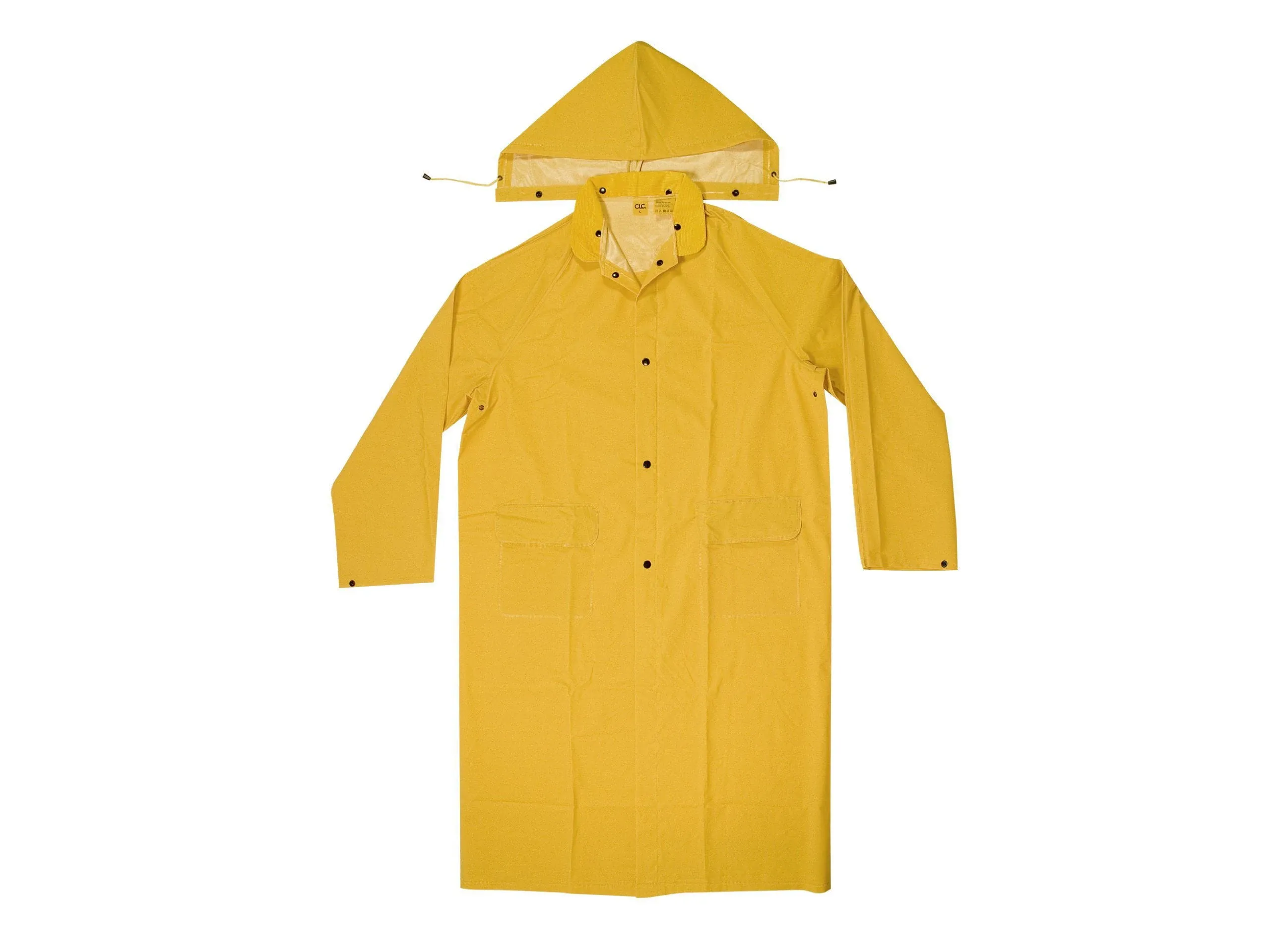 CLC Custom Leathercraft Rain Wear R105x .35 mm PVC Trench Coat, XLarge