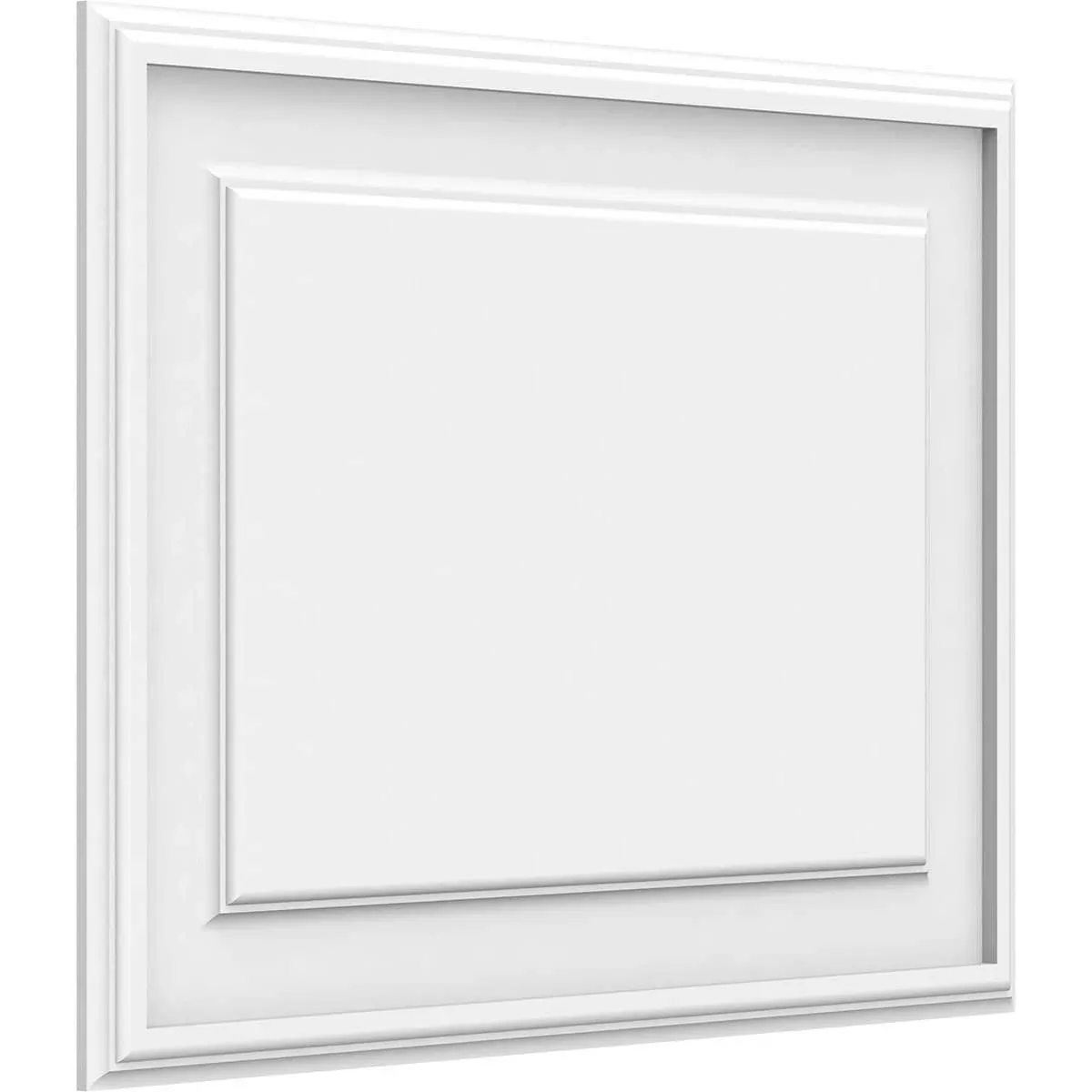 Ekena Millwork 36"W x 28"H x 5/8"P Legacy Raised Panel Decorative Wall Panel