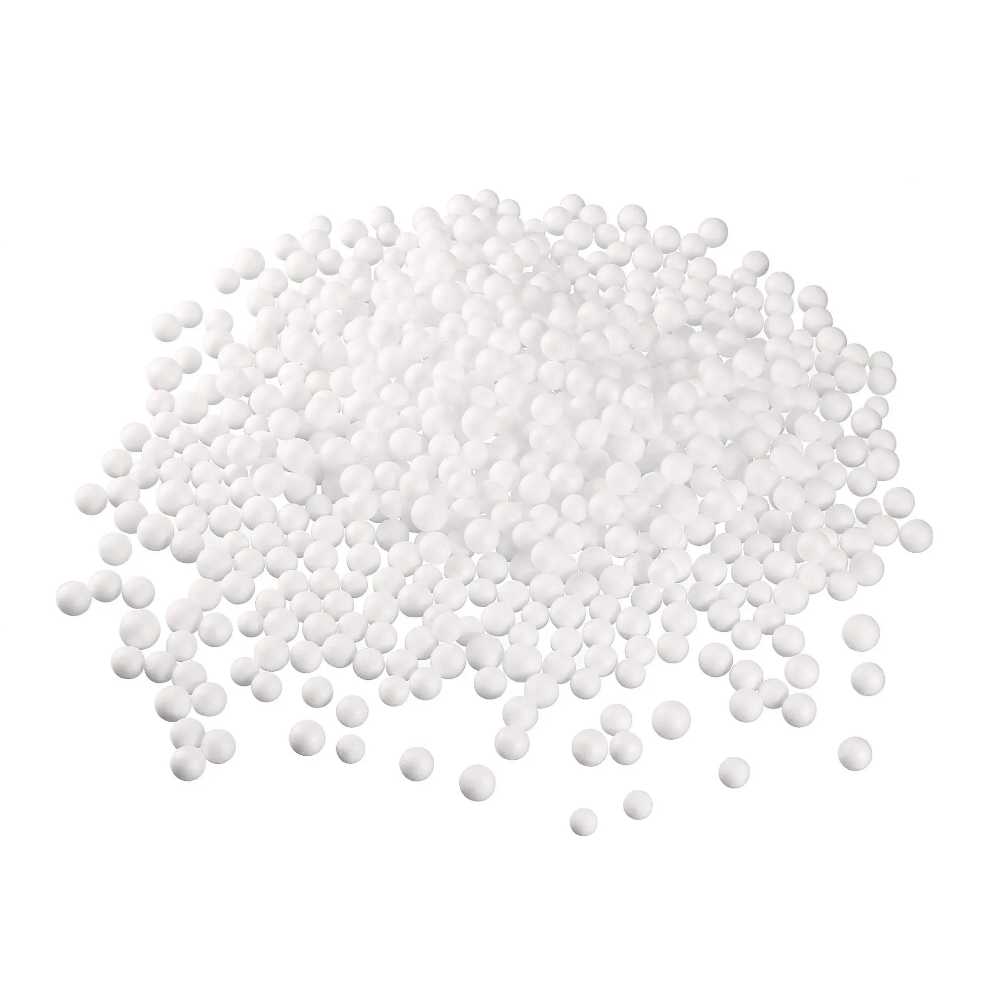 Uxcell Polystyrene Foam Ball Beads Round for Arts, DIY Crafts, Party Decorations ...