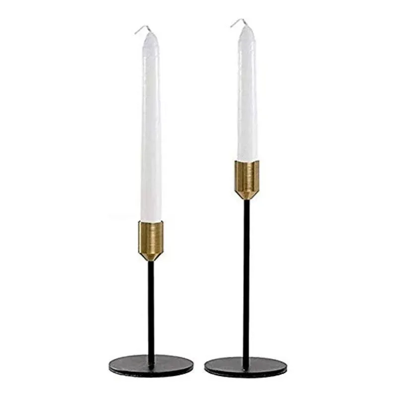 Kiaotime Set of 2 Taper Candle Holders