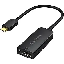 CableCreation USB C to DisplayPort 8K Adapter, 40G Type C to Display Port,USB-C to DP 1.4 [8K@60Hz, 4K@144Hz] HDR, Thunderbolt 4/3 Compatible with Valve Index, MacBook, iPhone 15, XPS, Oculus Rift S