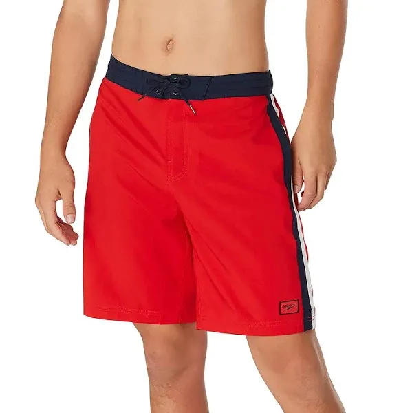 Speedo Colorblock Bondi Basin Boardshort 20 in High Risk Red / Medium