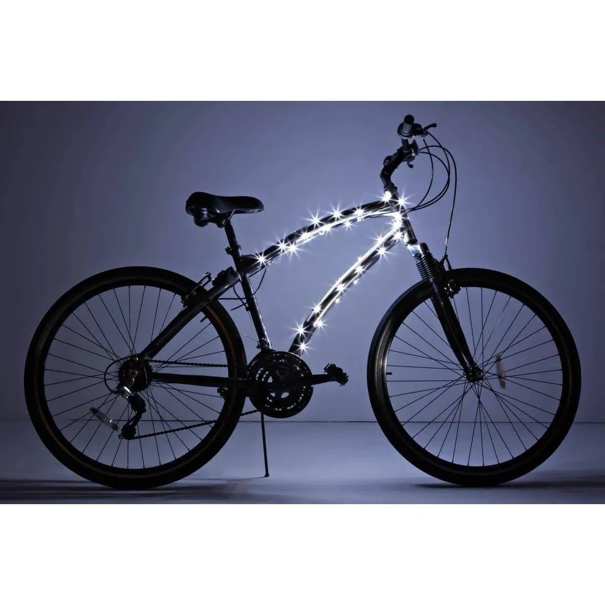 Brightz, Ltd. Cosmic LED Bicycle Frame Light, White