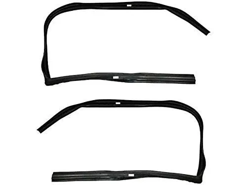 Marketplace Auto Parts Door Window Glass Run Channel Set - 2 Piece - Compatible with 1982-1993 Chevy S10