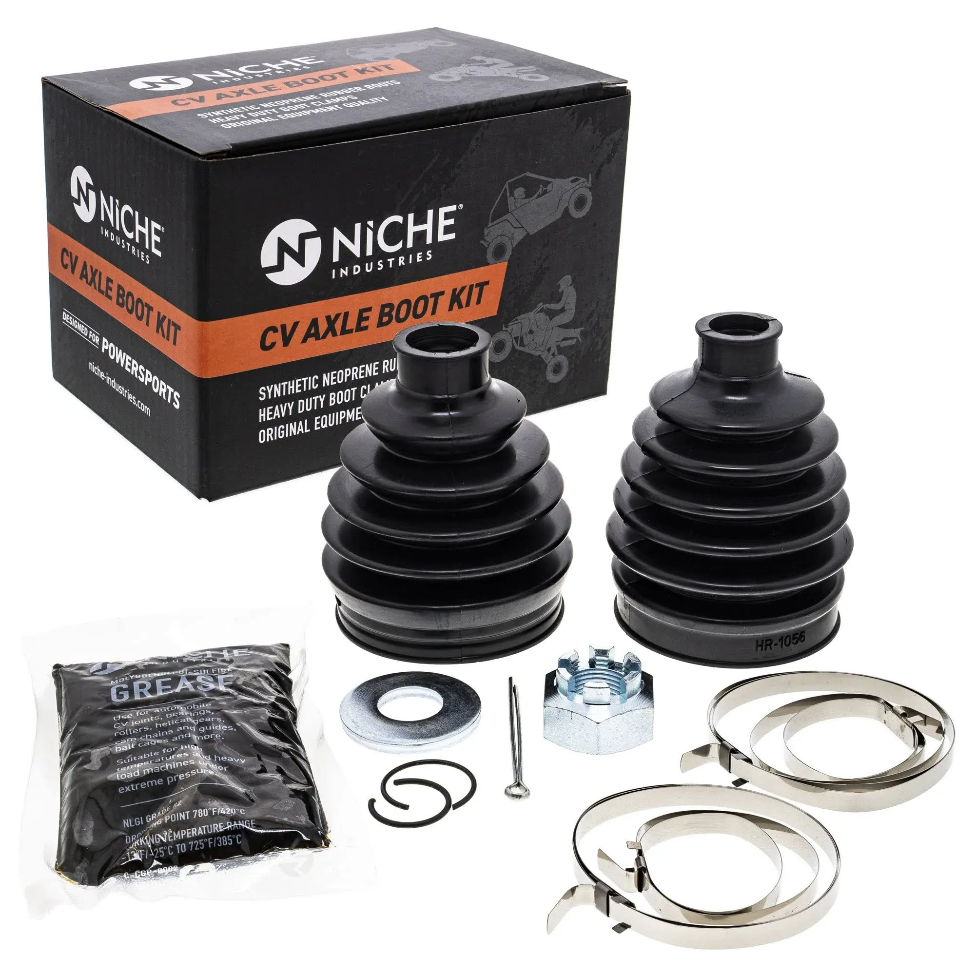 NICHE Front Rear CV Axle Boot Kit For Can-Am 705401346 Outlander 650 1000 500 400 570 800R Renegade 500 1000 800R