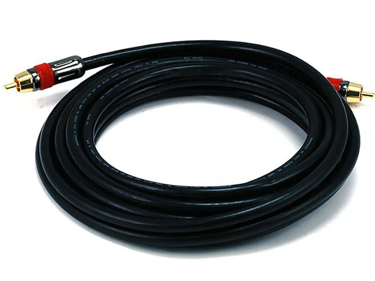 Monoprice Coaxial Audio/video Rca Cl2 Rated 50ft (2684)