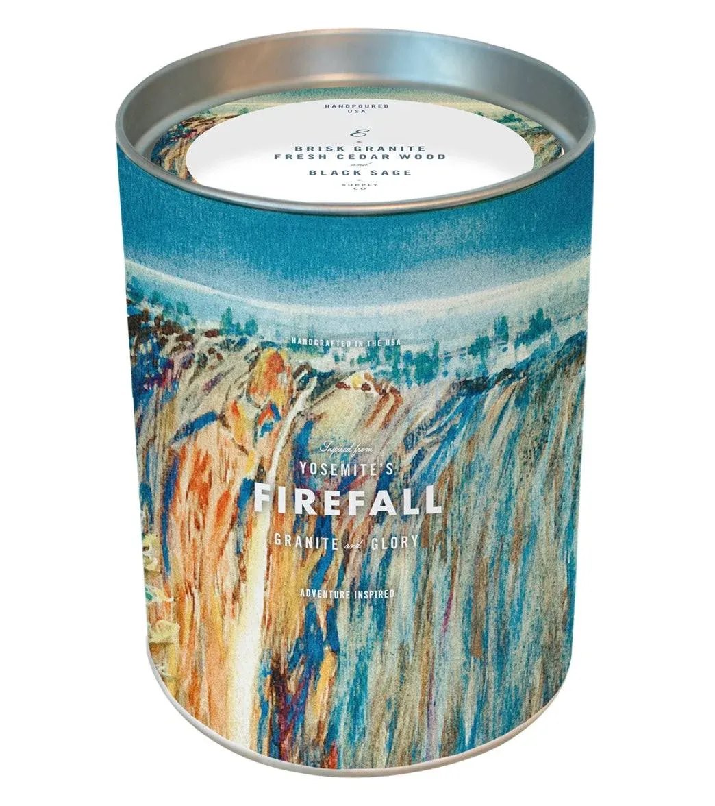 Yosemite Firefall Candle