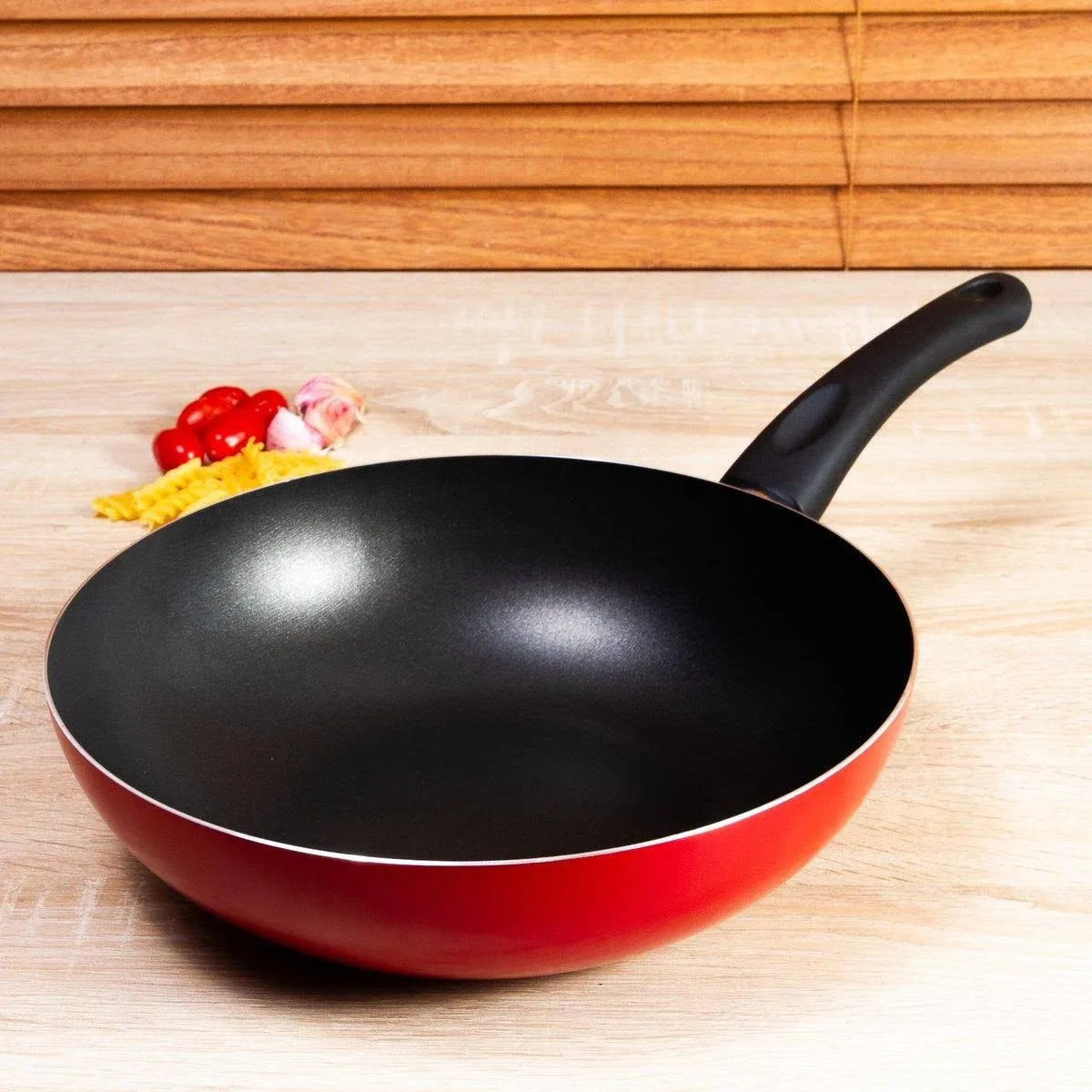 Ravelli italia Linea 10 Non-Stick Wok Stir Fry Pan, 11-inch