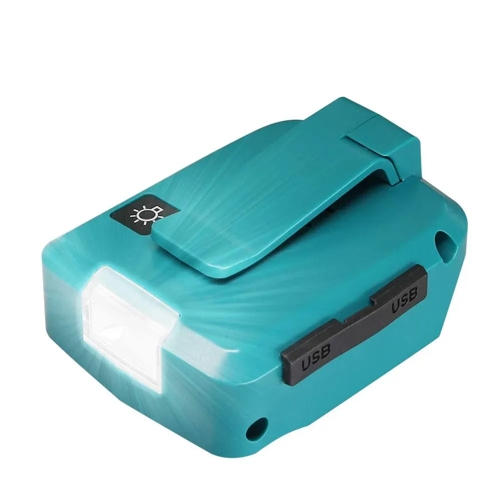 Usb Adp05 Power Source For Makita 18V Battery Charger With 2 Usb Ports And, Ion