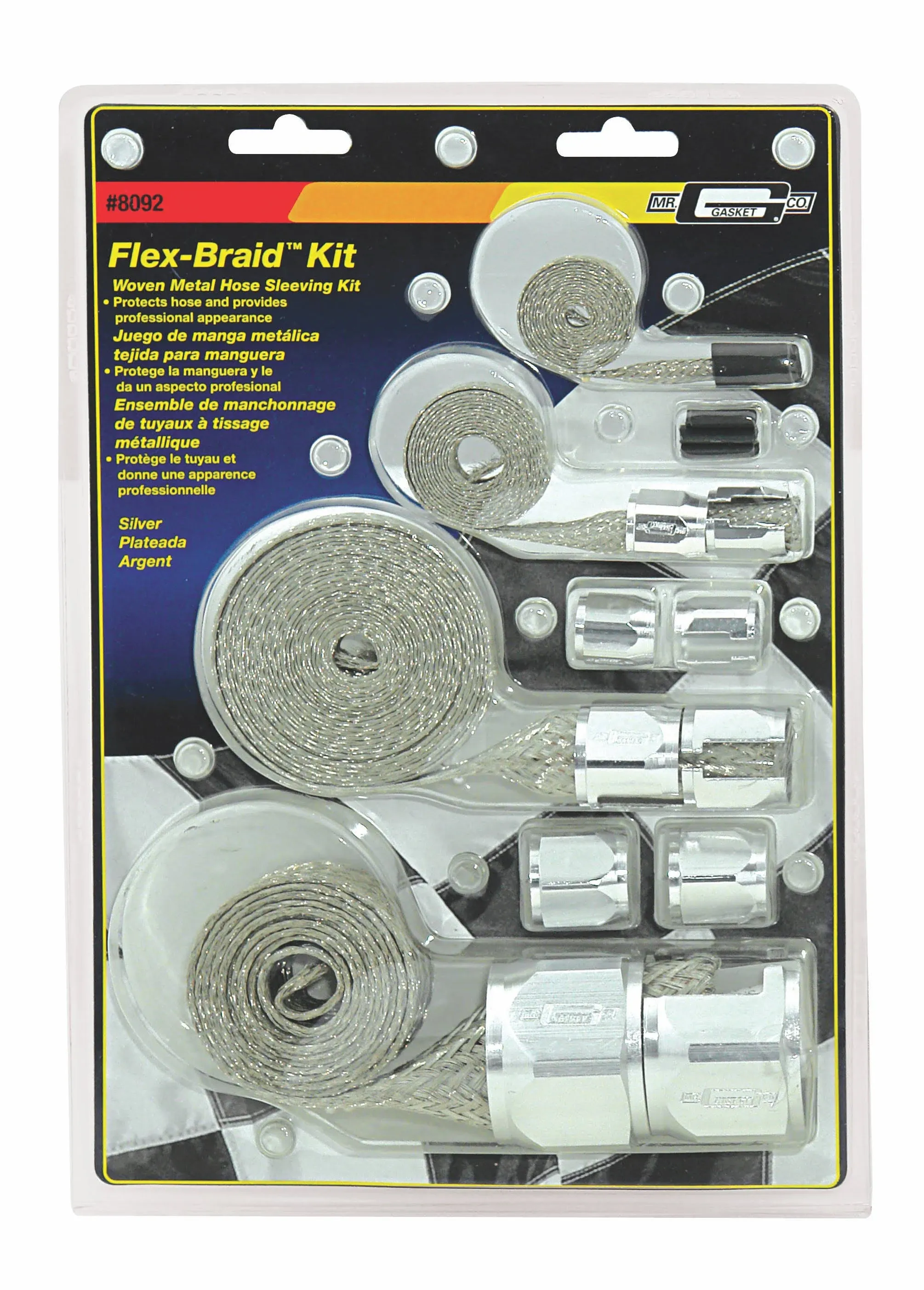 Mr Gasket 8092 Flex-Braid Hose Sleeving Kit