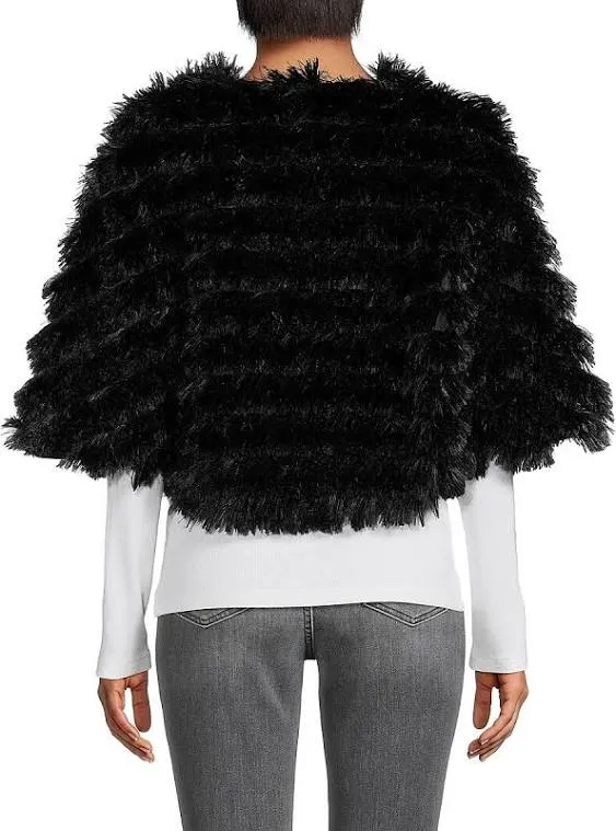 Faux Fur Shrug