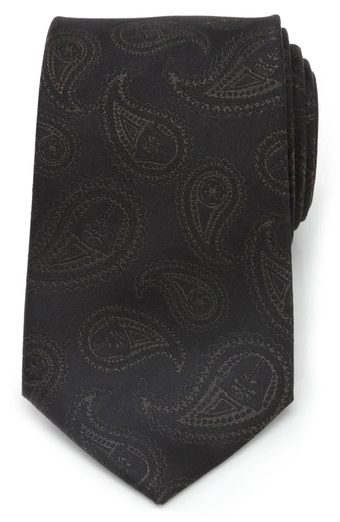 Star Wars Darth Vader Paisley Black Silk Men's Tie