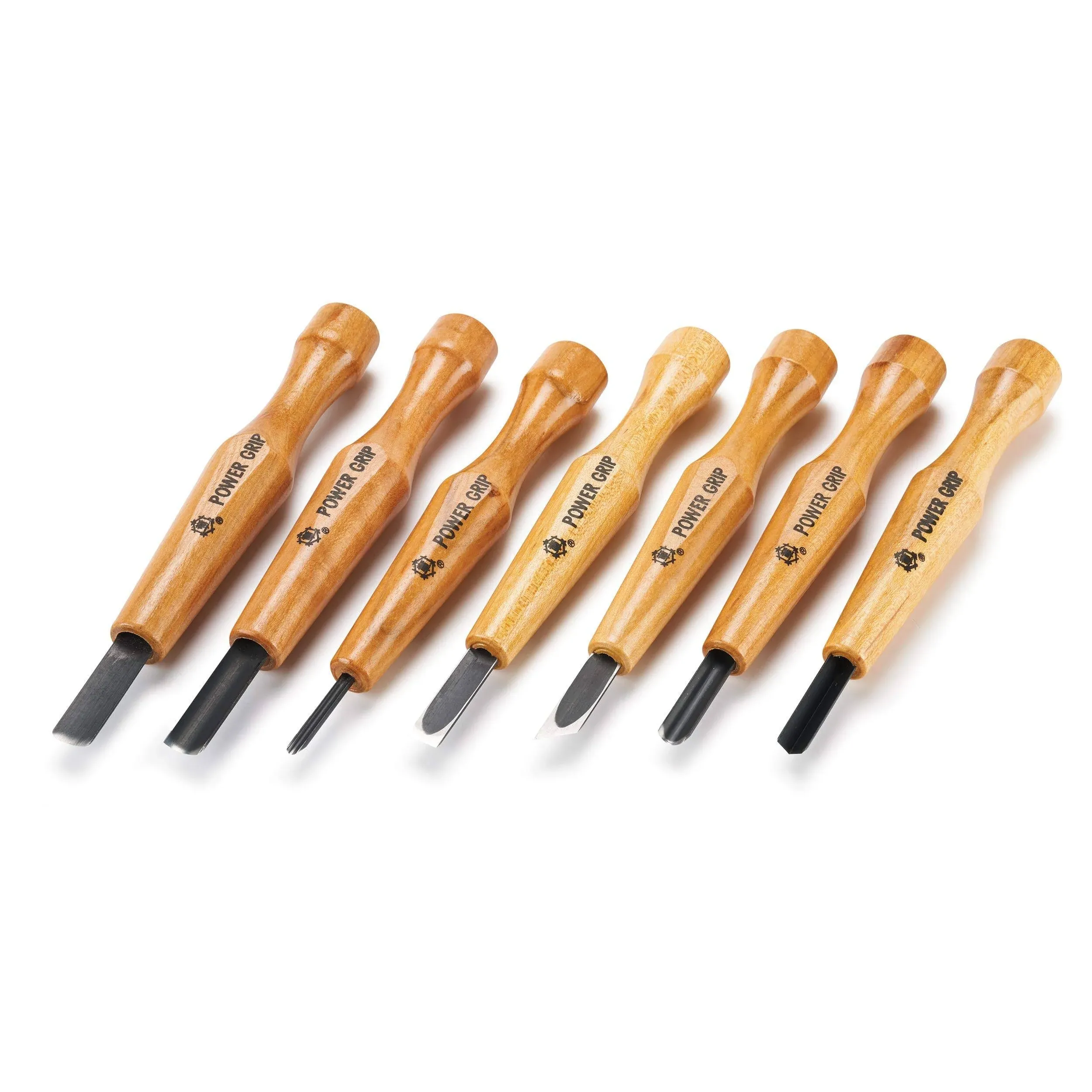 Power Grip Carving Tools, Seven Piece Set