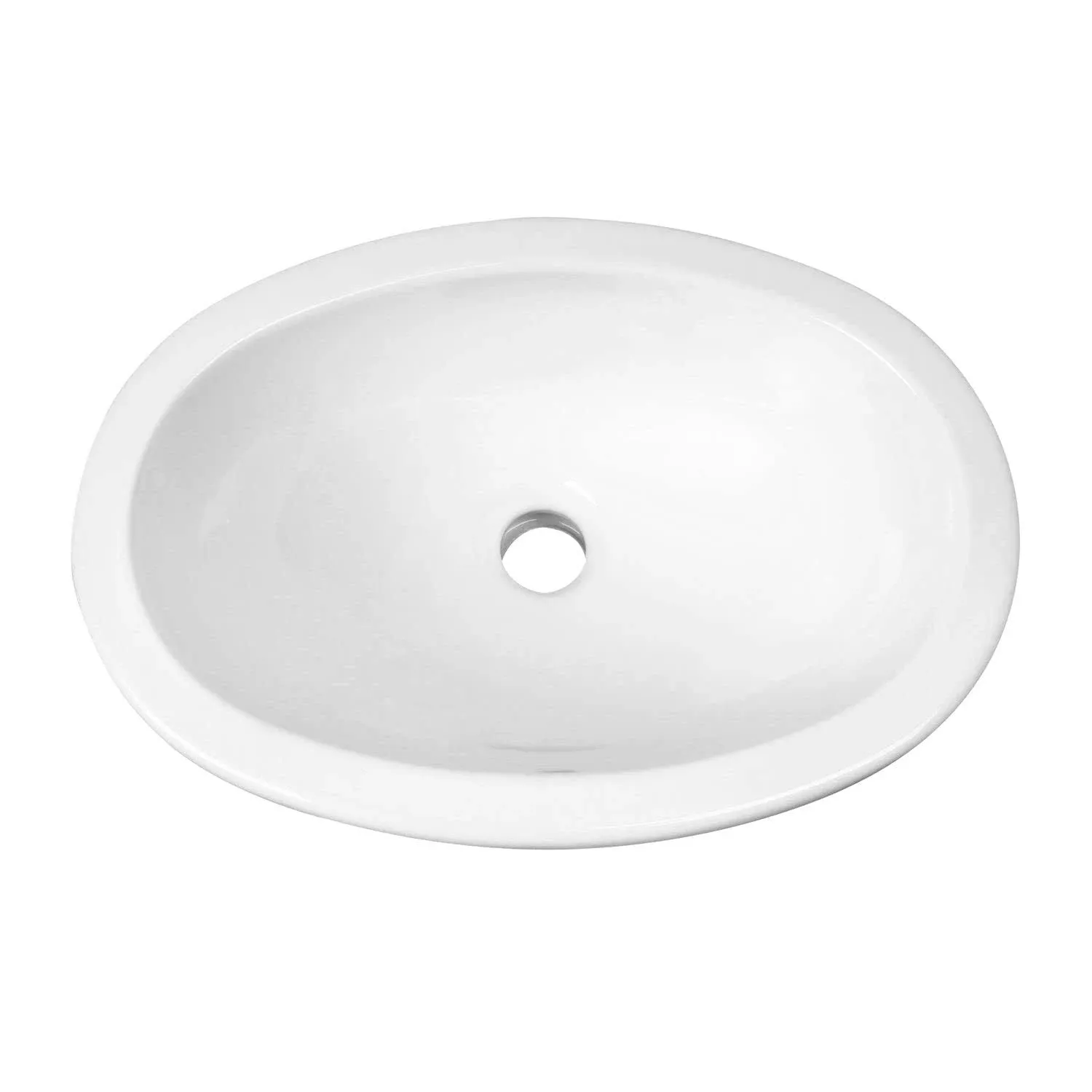 Barclay 4-525WH Lily Drop-in Wash Basin