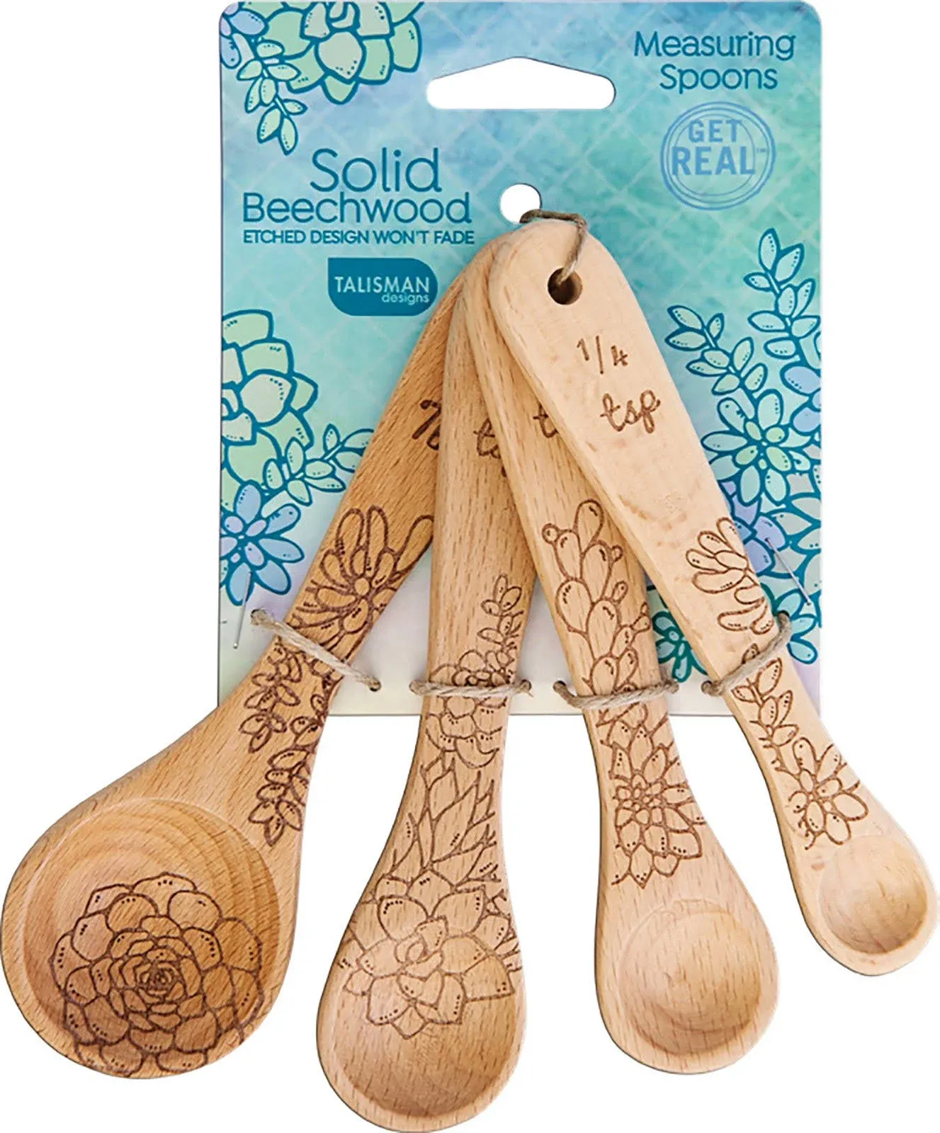 Succulents Measuring Spoons