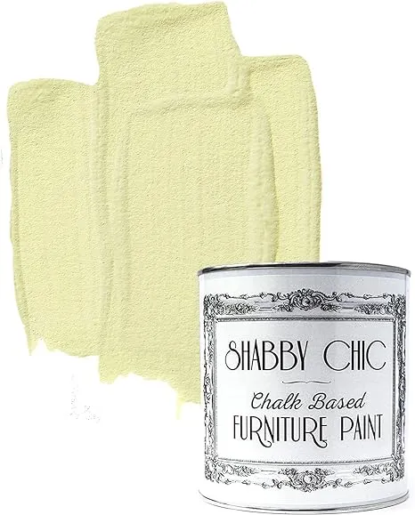 Shabby Chic Chalk Furniture Paint: Luxurious Chalk Finish Craft Paint for Home Decor, DIY, Wood Cabinets - All-in-One Paints with Rustic Matte Finish [Nautical Blue] - (Liter Covers 129 sf)