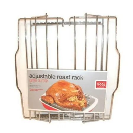 BRADSHAW INTERNATIONAL 23803 Chrome Adjustable Roast Rack