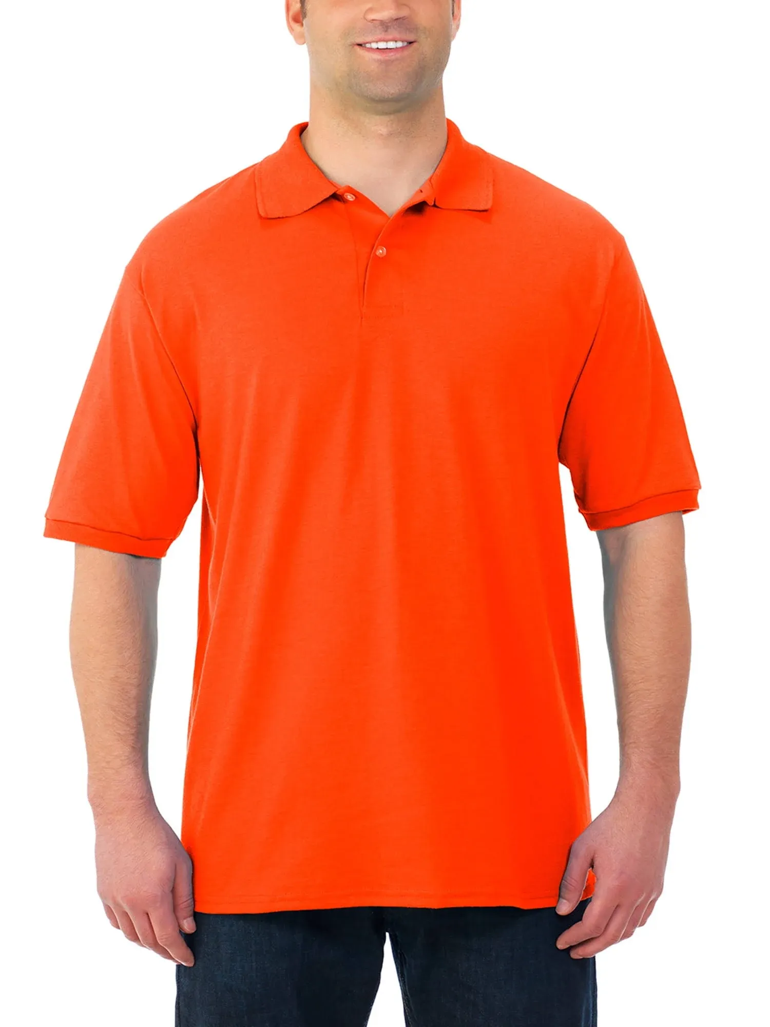 Jerzees Men's SpotShield Short Sleeve Polo