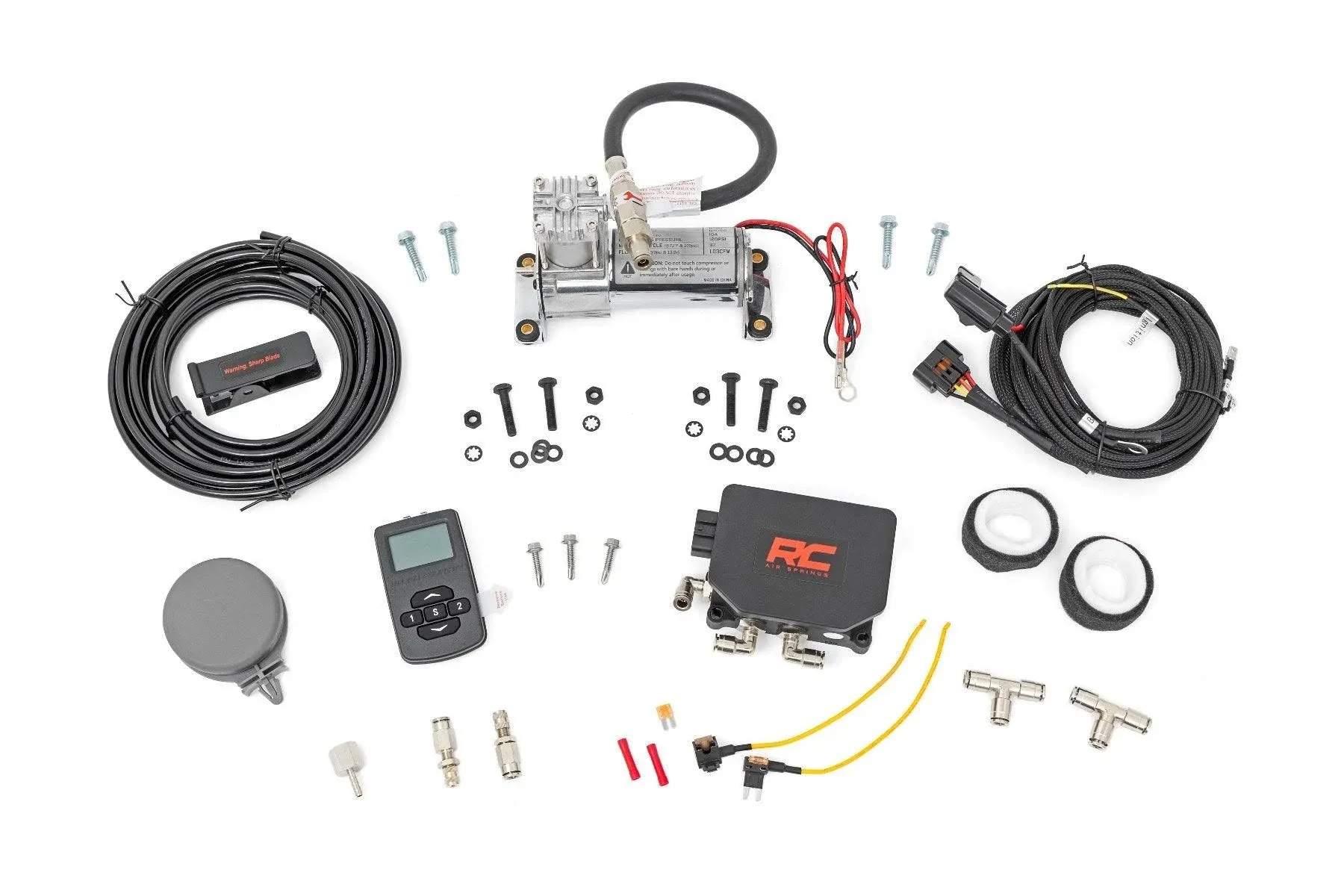 Rough Country 10106 Wireless Air Bag Controller Kit w Compressor