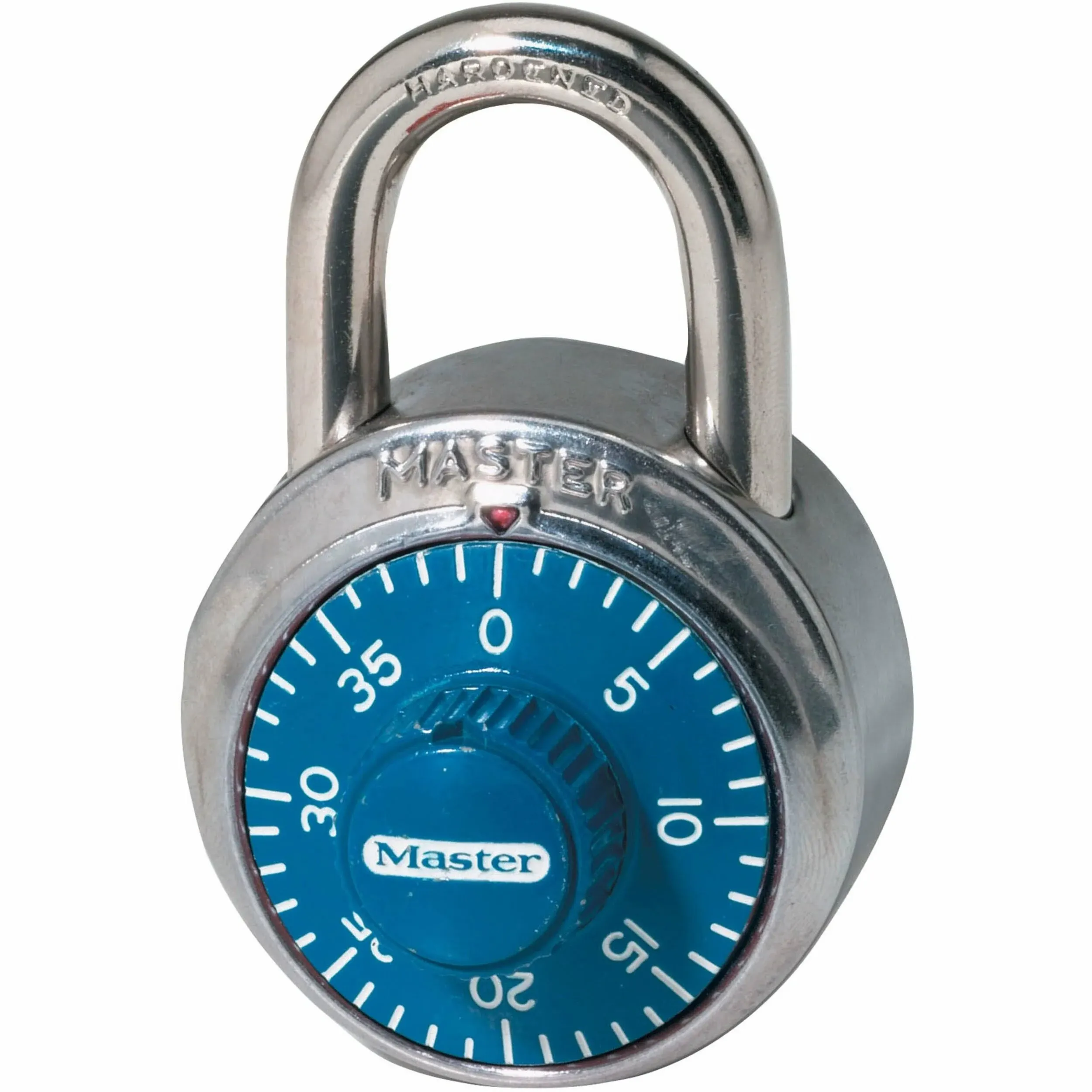 Combination Lock for Gym Lockers – Master Lock Locker Combination Padlock, Pack, Blue – The Ideal Combo Lock for School/Gym Locker Security