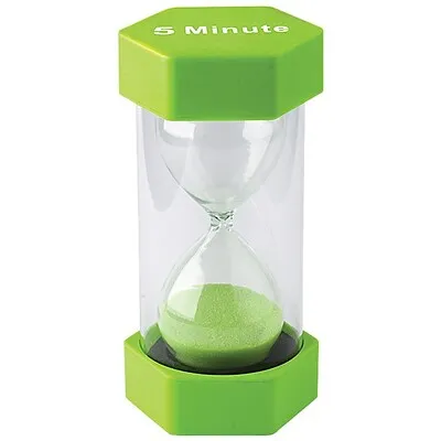 Teacher Created Resources 5 Minute Large Sand Timer, Ages 5+ (TCR20660)