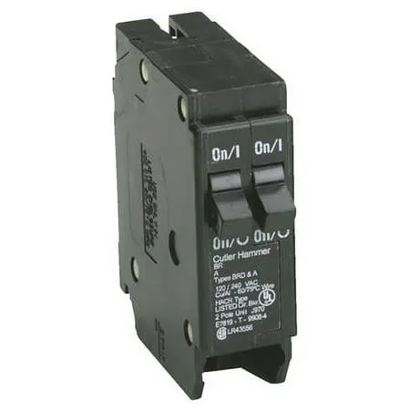 Eaton BR Duplex Circuit Breaker BR2020