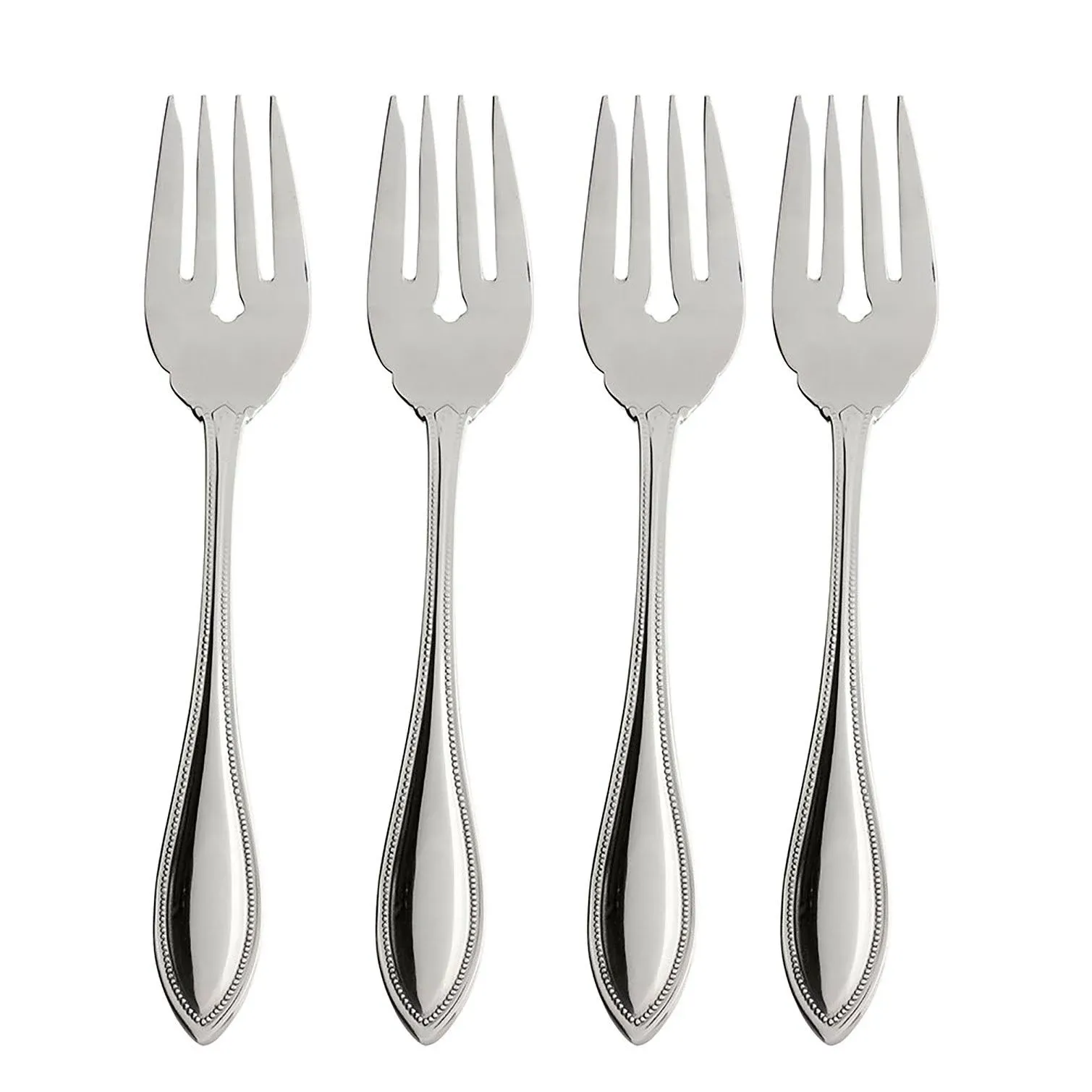 Oneida American Harmony Everyday Flatware Salad Forks, Set of 4