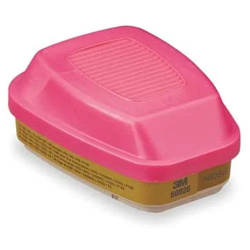 3M Multi Gas/Vapor Cartridge/Filter 60926, Pink/Yellow