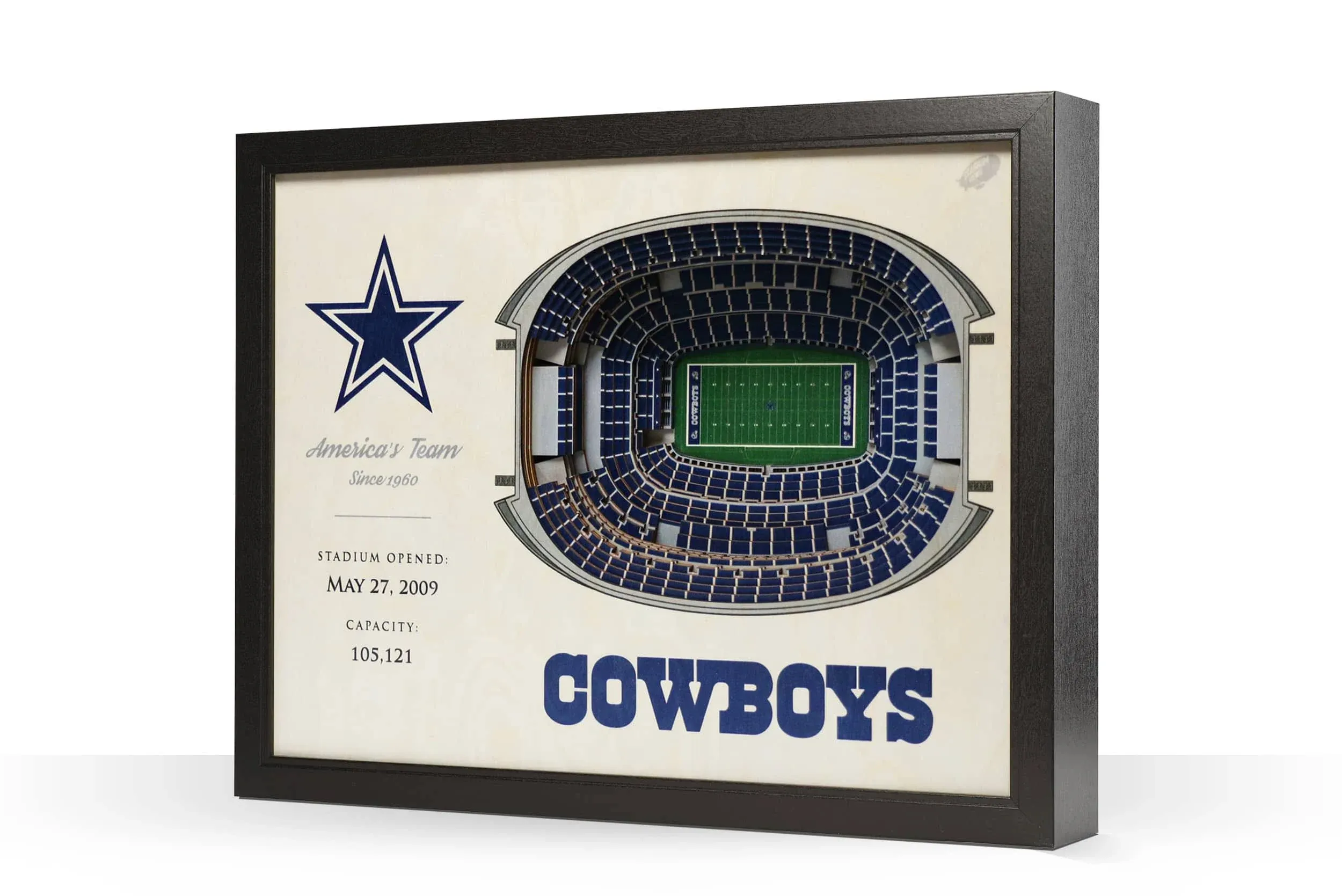 YouTheFan NFL 25-Layer StadiumView Wall Art