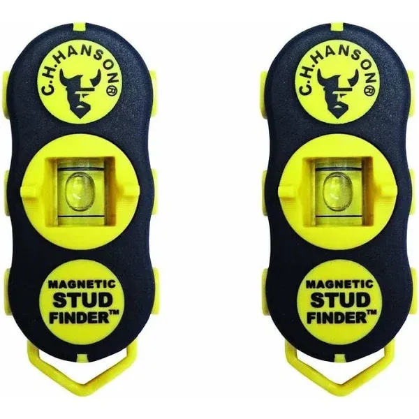 CH Hanson 03040 Magnetic Stud Finder Pack of 2