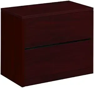 HON 10500 Series Left Return, 2 File Drawers, 48"W, Mahogany Finish NEXTExpress NEXT2019