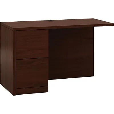 HON 10500 Series Left Return, 2 File Drawers, 48"W, Mahogany Finish NEXTExpress NEXT2019