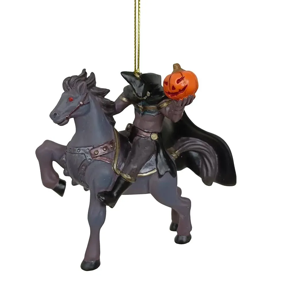 OrnamentallyYou Headless Horseman Spooky Halloween Ornament