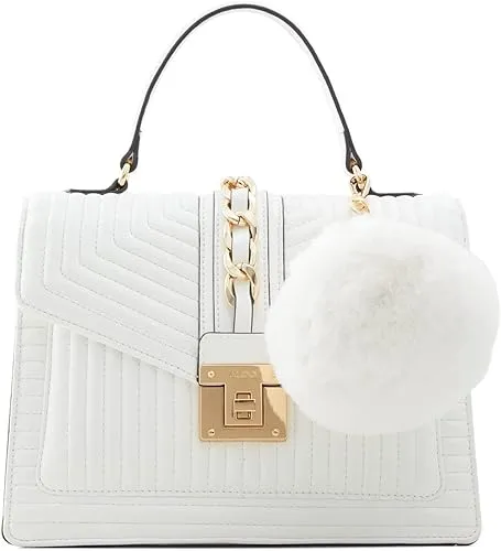 Aldo Jerilini Top Handle Crossbody Bag in White at Nordstrom